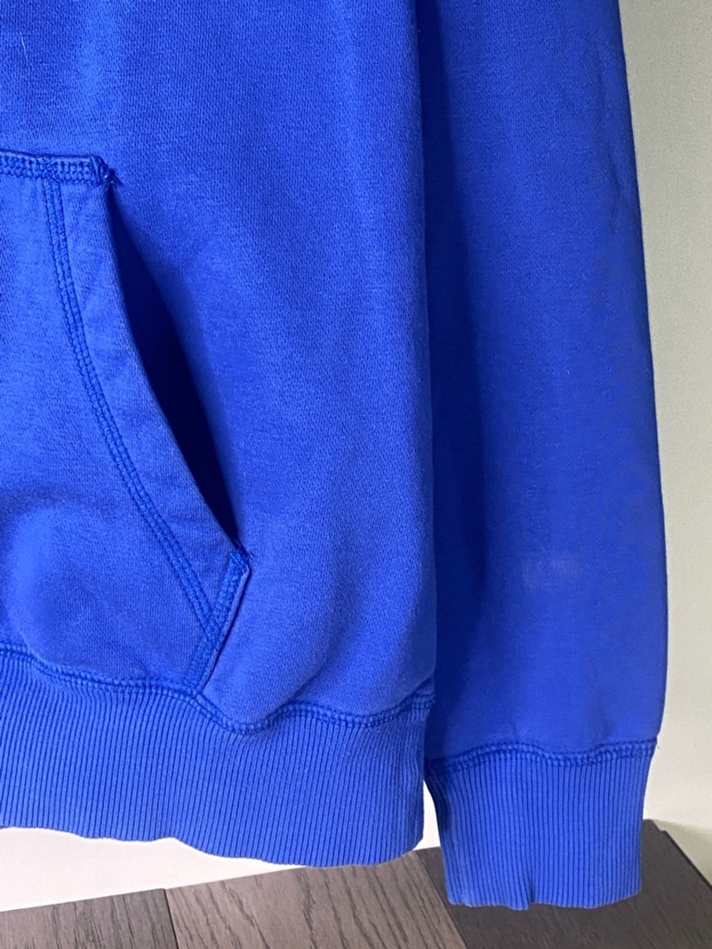Nike Royal Blue Full-Zip Hoodie with Swoosh Women’s Size Large - 1419 - Picture 6 of 10